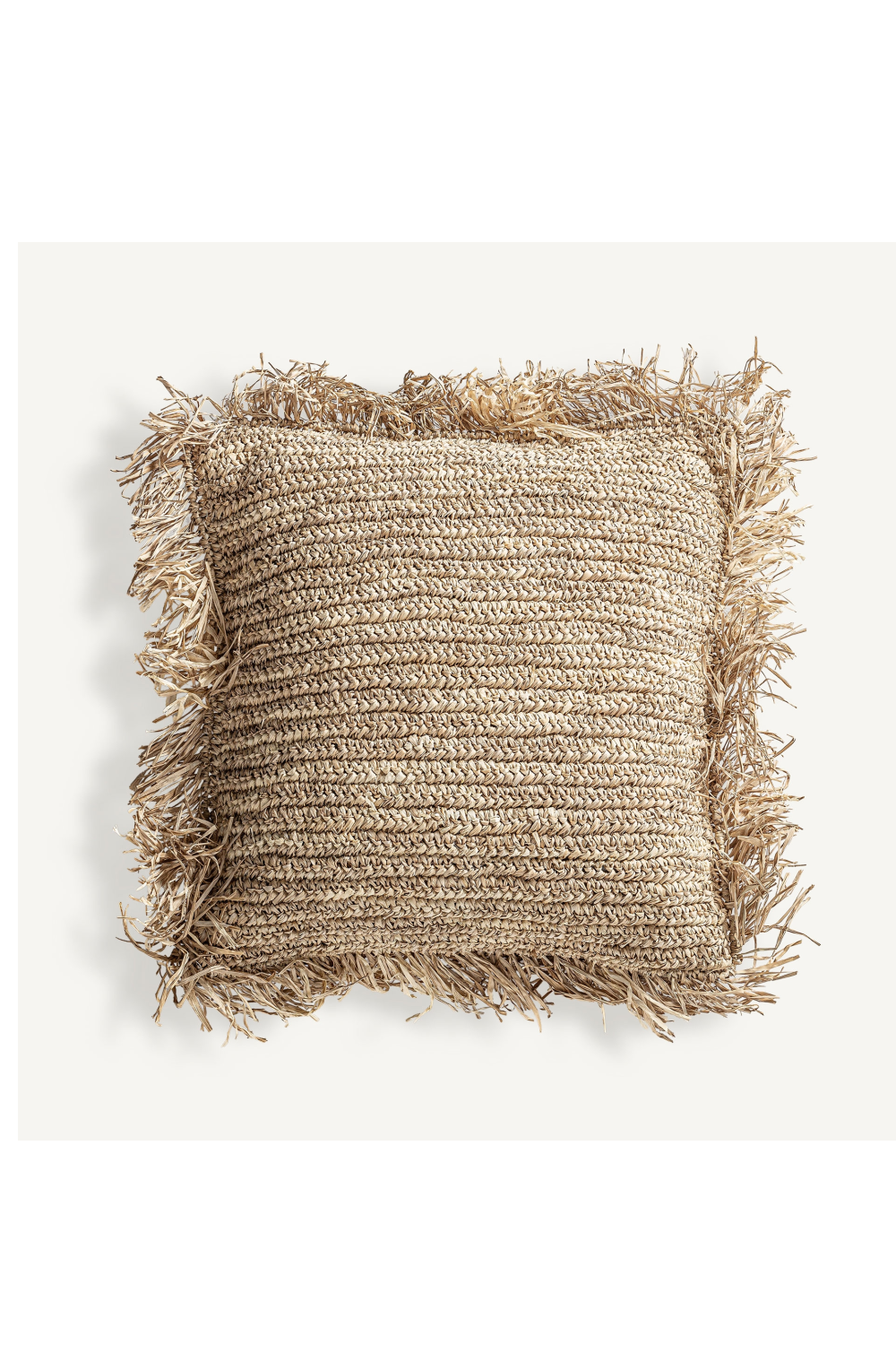 Natural Fiber Boho Cushion | Vical Home Igotz | Oroa.com