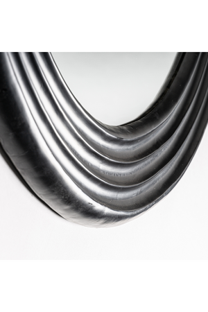 Black Organic-Shaped Mirror | Vical Home | Oroa.com