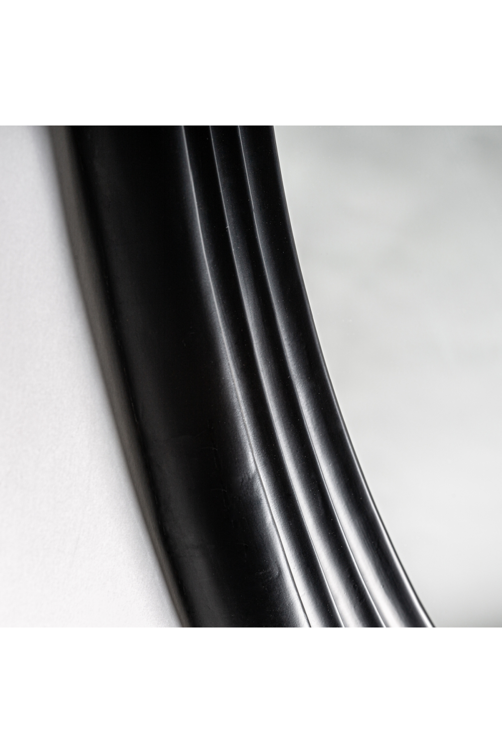 Black Organic-Shaped Mirror | Vical Home | Oroa.com