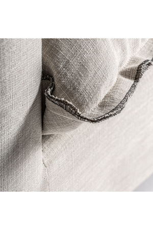 Off White Flanged Central Sofa | Vical Home Bief | Oroa.com