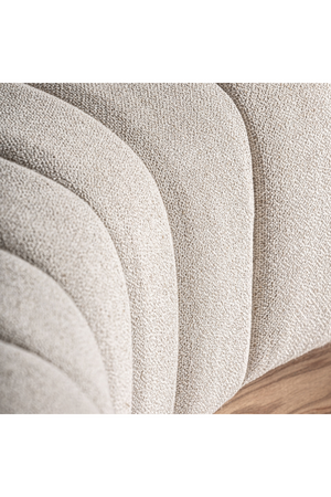 Beige Channeled Central Sofa | Vical Home Lurcy | Oroa.com