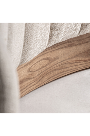 Beige Channeled Central Sofa | Vical Home Lurcy | Oroa.com