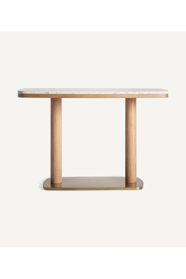 White Terrazzo Bar Table | Vical Home Birieux | Oroa.com
