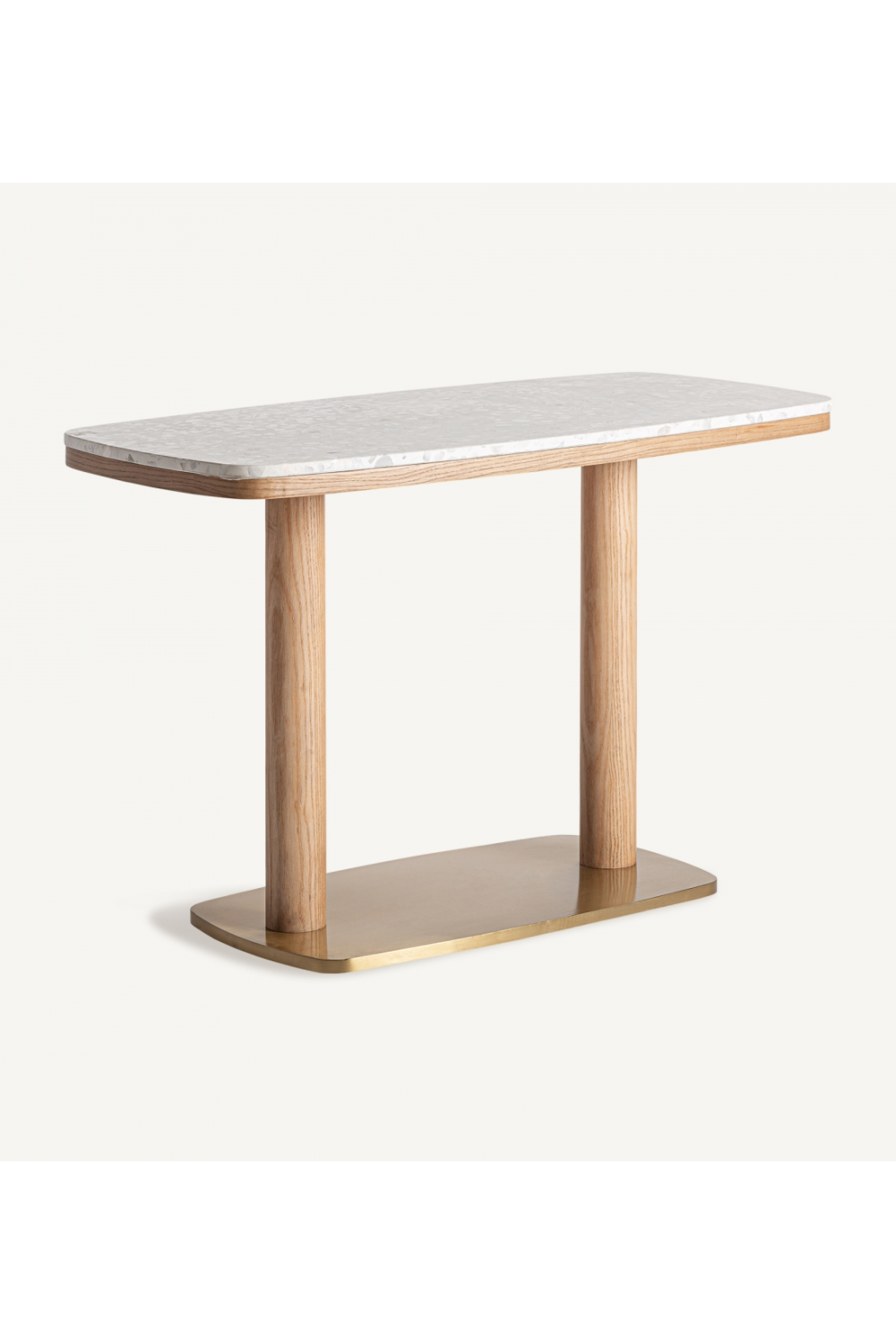 White Terrazzo Bar Table | Vical Home Birieux | Oroa.com