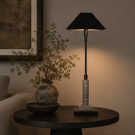   Modern European furniture - Black Iron Table Lamp - www.oroa.com | Oroa.com