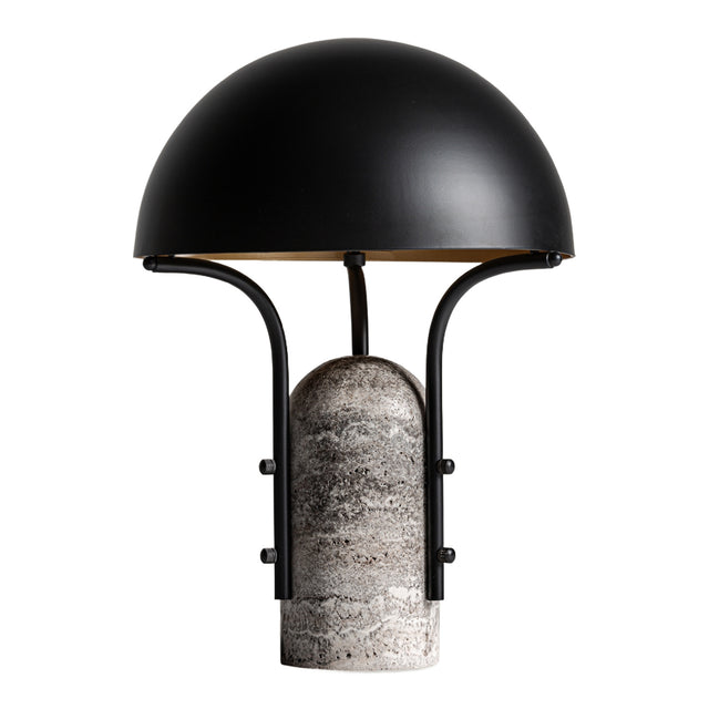 Modern European furniture - Black Dome Table Lamp - www.oroa.com