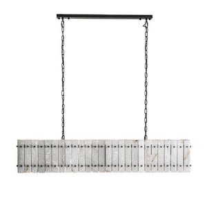   Modern European furniture - Gray Marble Linear Pendant Light - www.oroa.com | Oroa.com