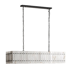  Modern European furniture - Gray Marble Linear Pendant Light - www.oroa.com | Oroa.com