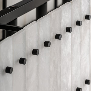   Modern European furniture - Gray Marble Linear Pendant Light - www.oroa.com | Oroa.com
