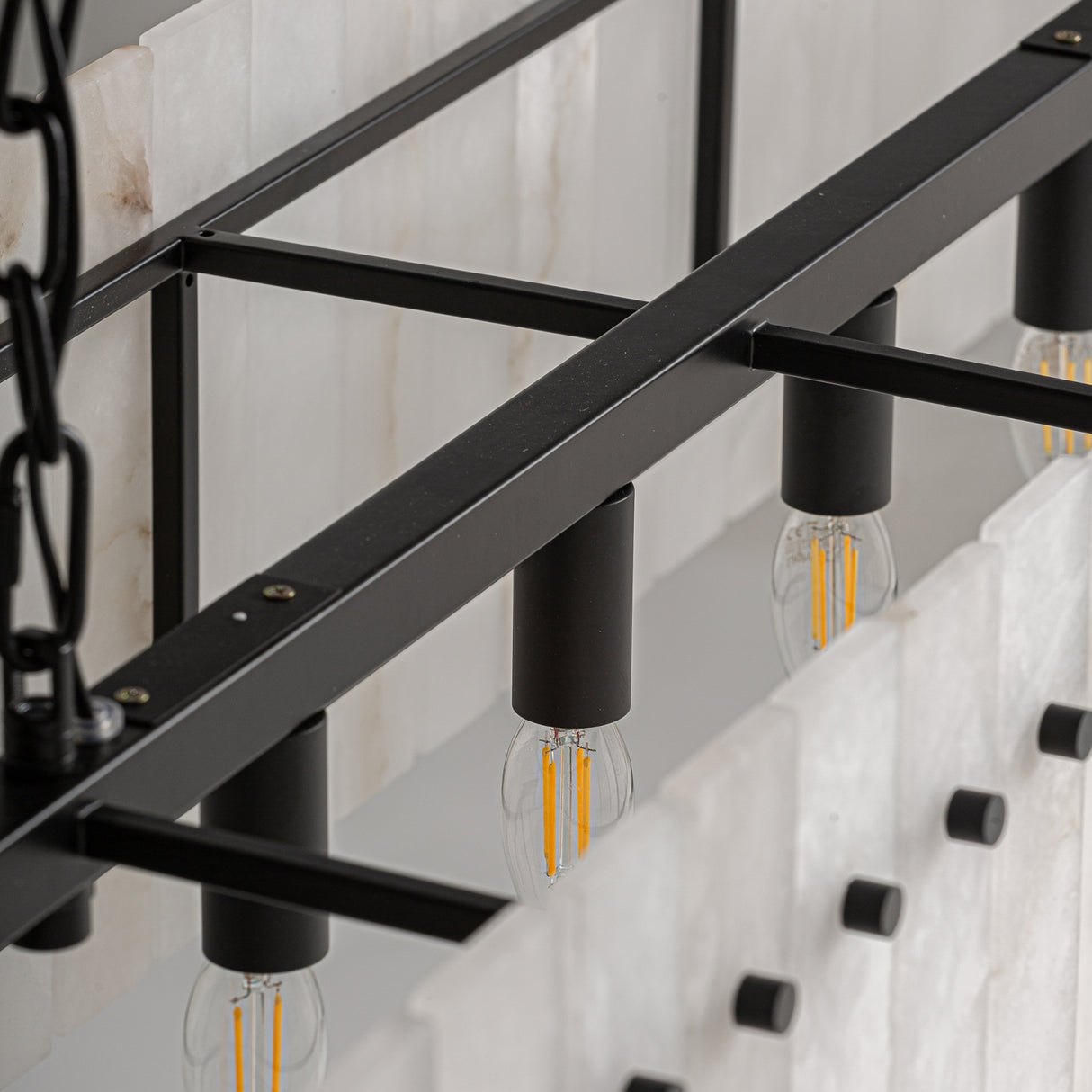   Modern European furniture - Gray Marble Linear Pendant Light - www.oroa.com | Oroa.com