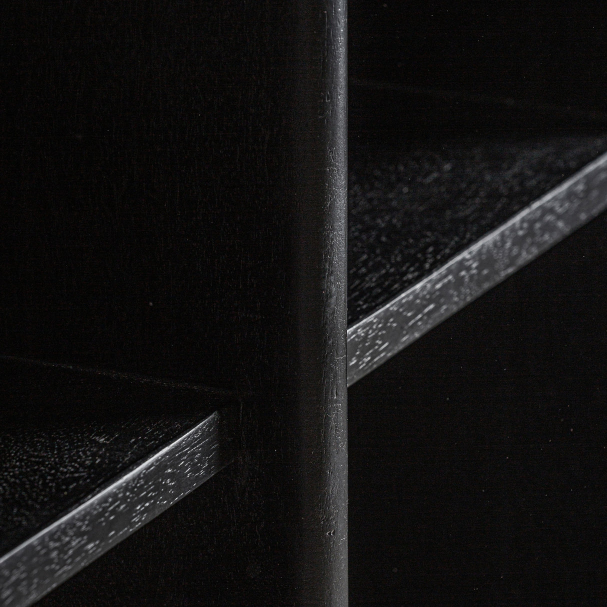   Modern furniture - Black Mango Wood Shelf S - www.oroa.com | Oroa.com