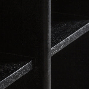   Modern furniture - Black Mango Wood Shelf S - www.oroa.com | Oroa.com
