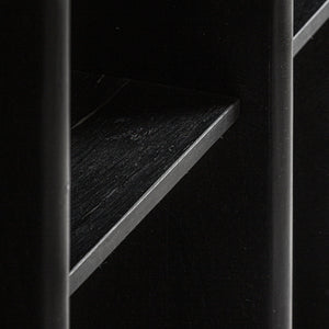   Modern furniture - Black Mango Wood Shelf S - www.oroa.com | Oroa.com