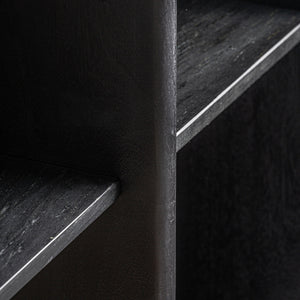   Modern furniture - Black Mango Wood Shelf S - www.oroa.com | Oroa.com