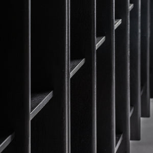   Modern furniture - Black Mango Wood Shelf S - www.oroa.com | Oroa.com