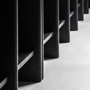   Modern furniture - Black Mango Wood Shelf S - www.oroa.com | Oroa.com
