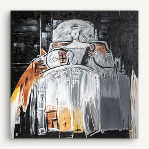   Sketched Lady Wall Decor | Oroa.com