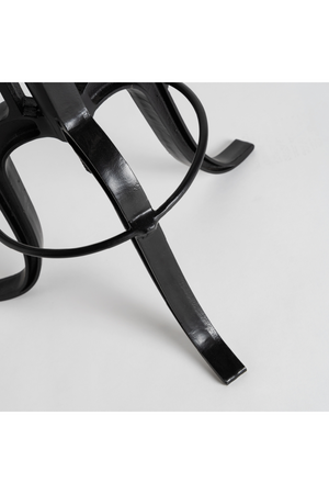 Brown Leather Vintage Stool | Vical Home Ripley | Oroa.com