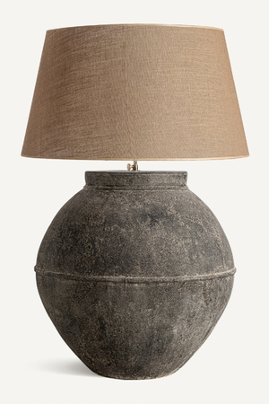 Gray Terracotta Table Lamp | Vical Home | Oroa.com
