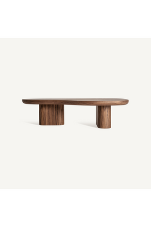 Organic-Shaped Wooden Coffee Table | Vical Home Dubí | Oroa.com
