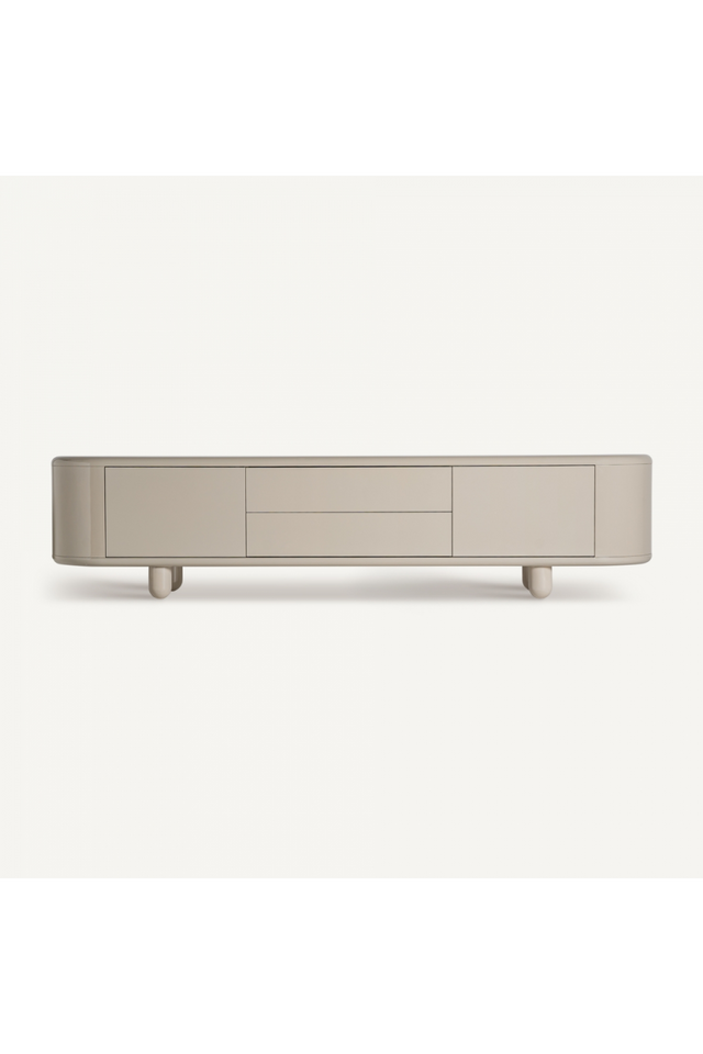 Gray Wooden Media Unit | Vical Home Zorbig | Oroa.com