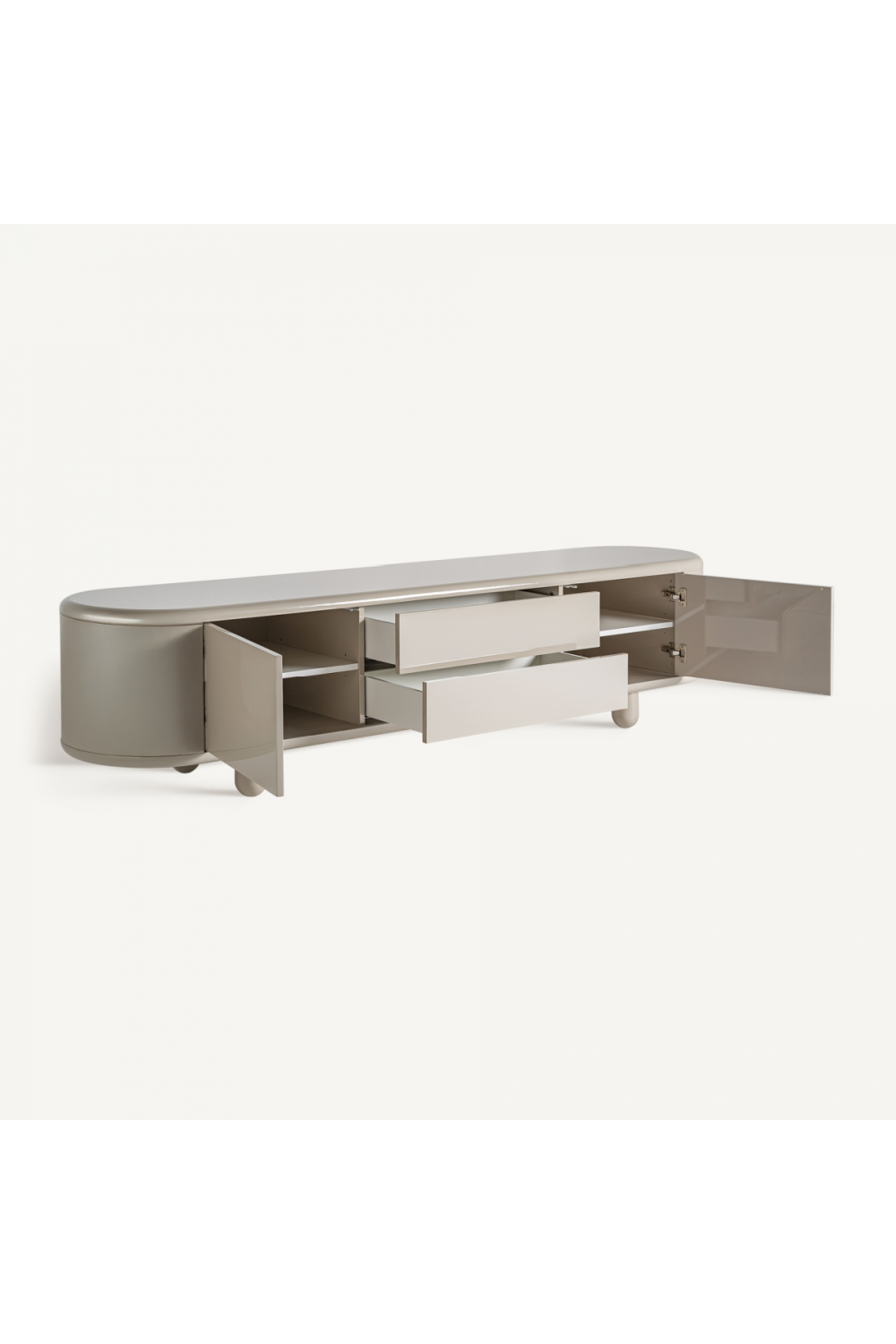 Gray Wooden Media Unit | Vical Home Zorbig | Oroa.com