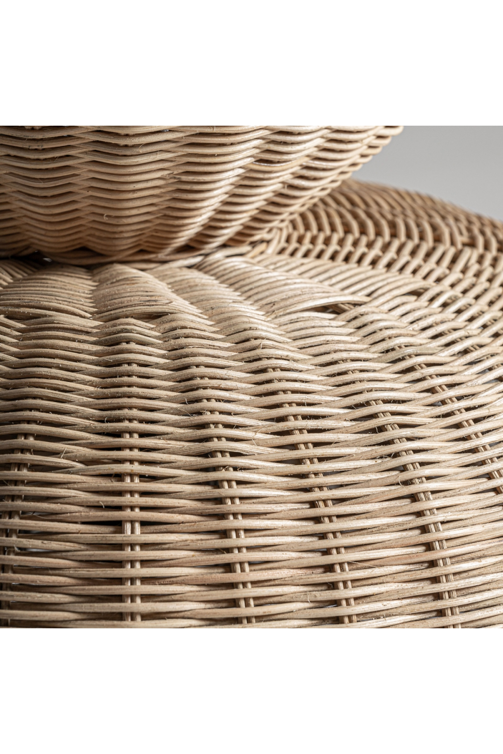 Stacked Rattan Boho Floor Lamp | Vical Home Tekax | Oroa.com