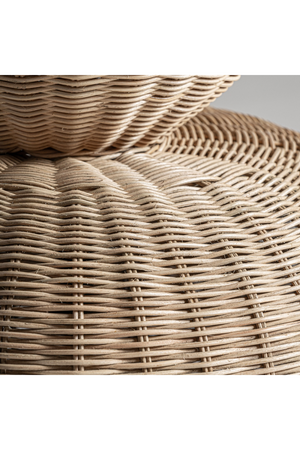 Stacked Rattan Boho Floor Lamp | Vical Home Tekax | Oroa.com