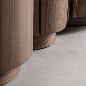   Wooden Scalloped Sideboard | Oroa.com