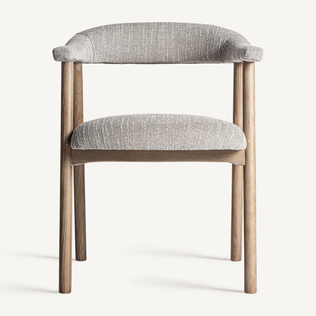   Gray Padded Dining Chair | Oroa.com