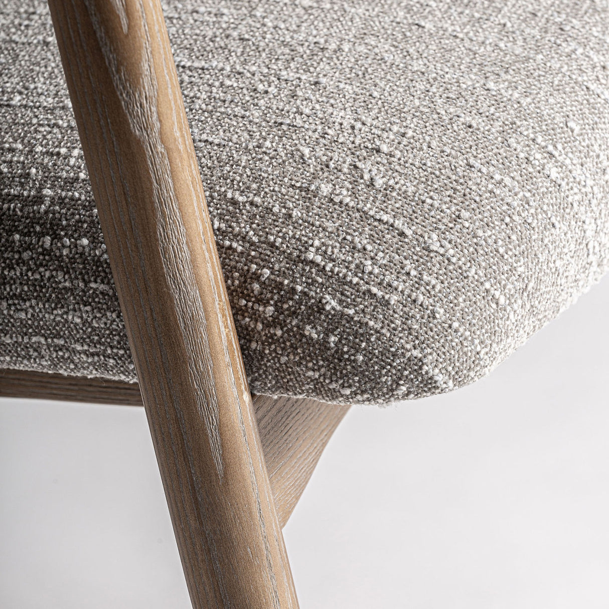   Gray Padded Dining Chair | Oroa.com