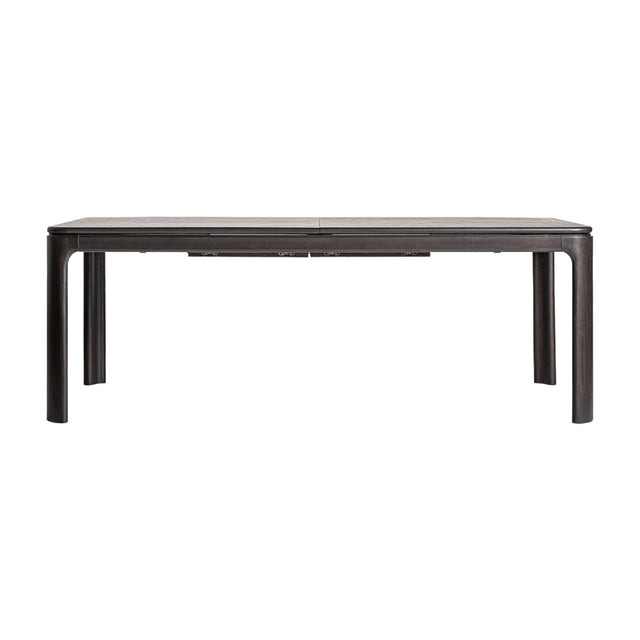 Modern European furniture - Black Ash Extendable Dining Table - www.oroa.com