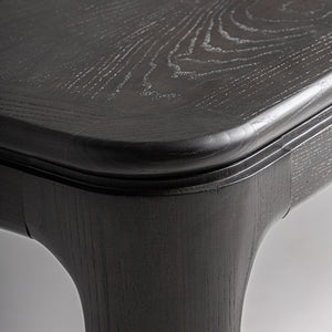   Modern European furniture - Black Ash Extendable Dining Table - www.oroa.com | Oroa.com