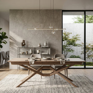   Modern European furniture - Ash Wood Extendable Dining Table - www.oroa.com | Oroa.com