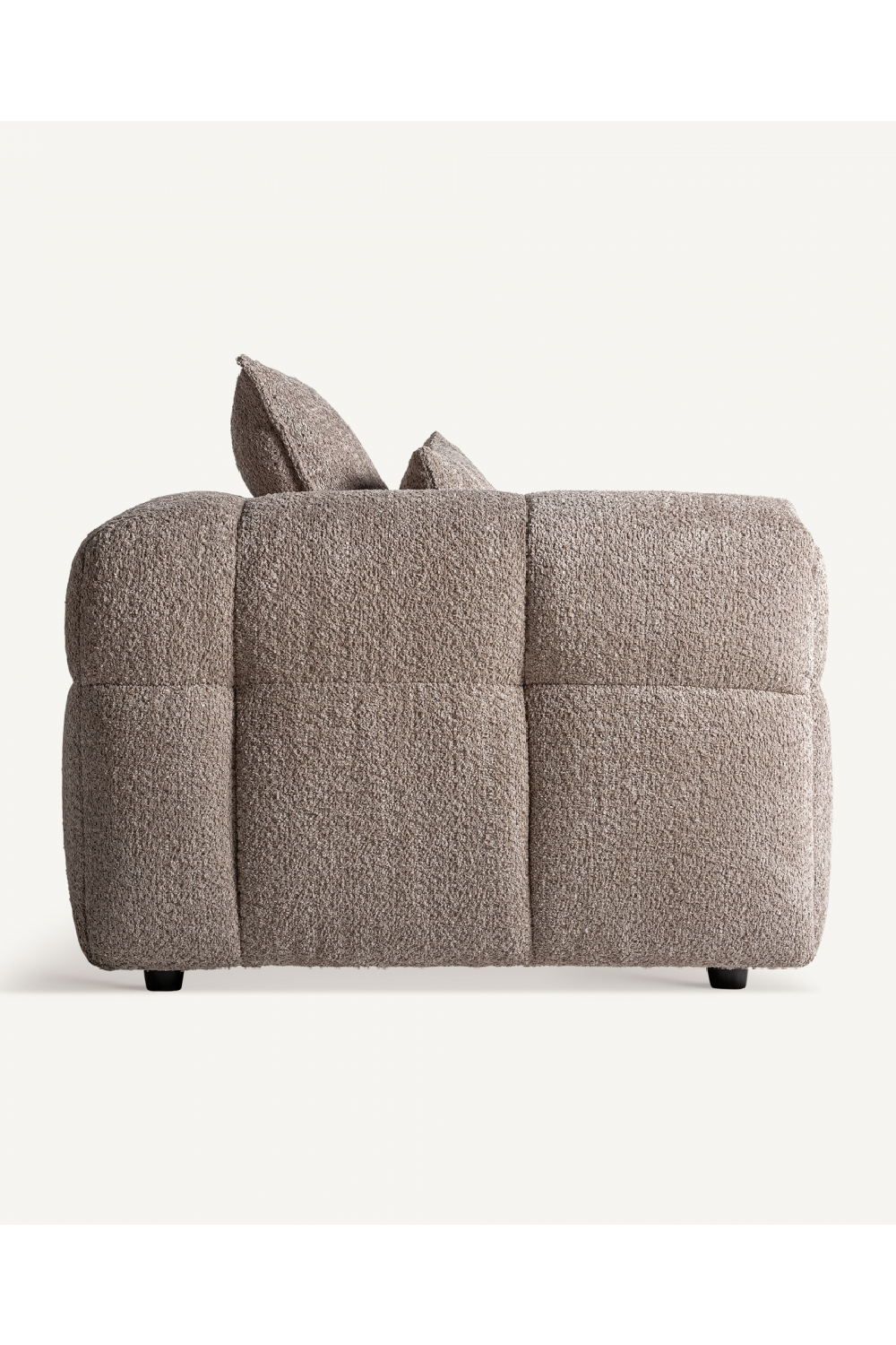 Brown Channeled Sofa | Vical Home Barlin | Oroa.com