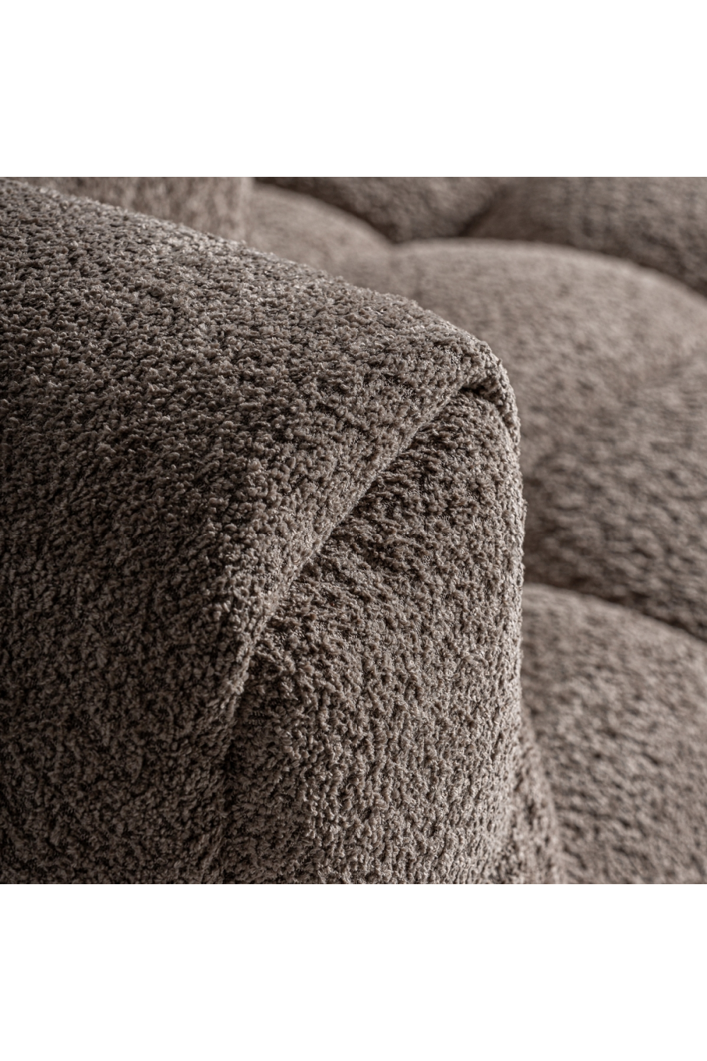 Brown Channeled Sofa | Vical Home Barlin | Oroa.com