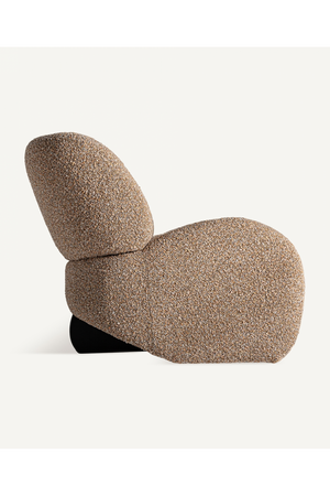 Brown Chunky Lounge Chair | Vical Home Ibsen | Oroa.com