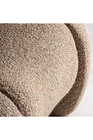 Brown Chunky Lounge Chair | Vical Home Ibsen | Oroa.com