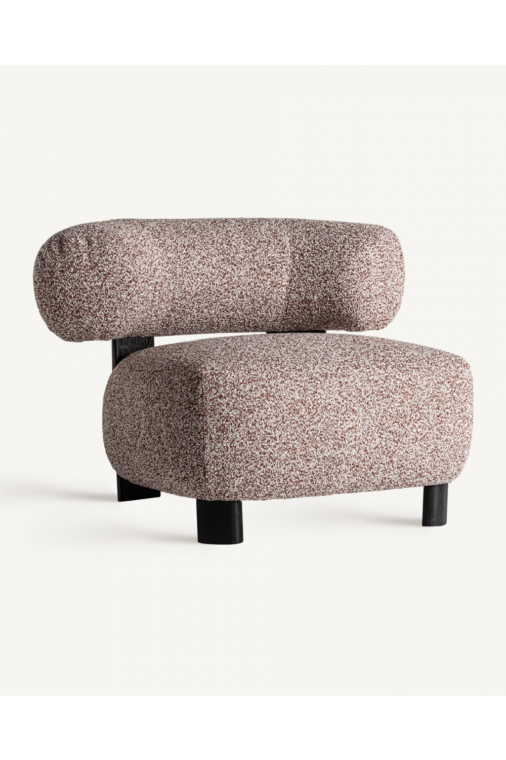 Red Marbled Low Lounge Chair | Vical Home | Oroa.com