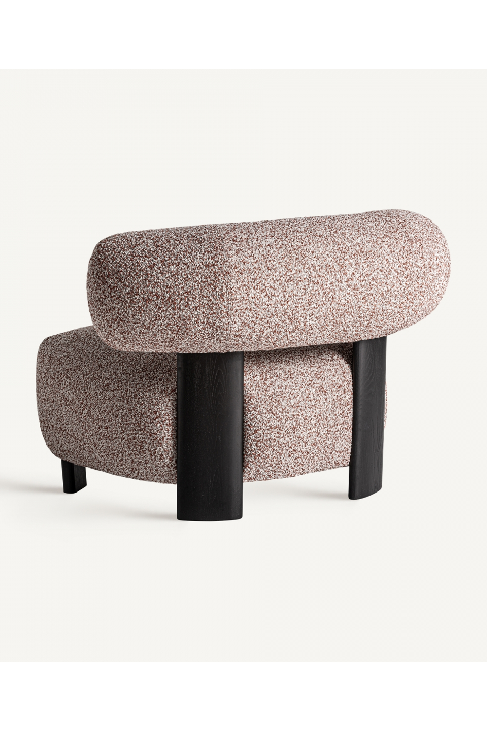 Red Marbled Low Lounge Chair | Vical Home | Oroa.com