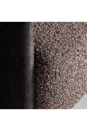 Brown Padded Lounge Armchair | Vical Home Brakel | Oroa.com