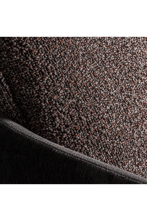 Brown Padded Lounge Armchair | Vical Home Brakel | Oroa.com