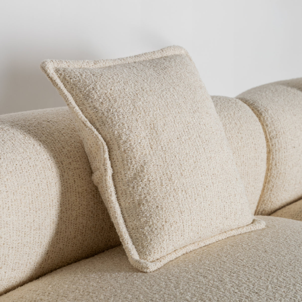   Beige Chunky Modular Sofa | Oroa.com