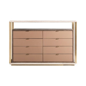   Gold 8-Drawer Chest | Oroa.com