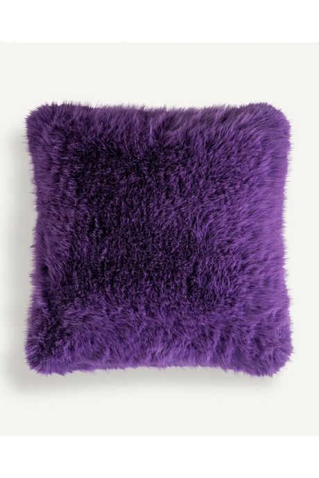 Purple Furry Cushion | Vical Home Tropez | Oroa.com