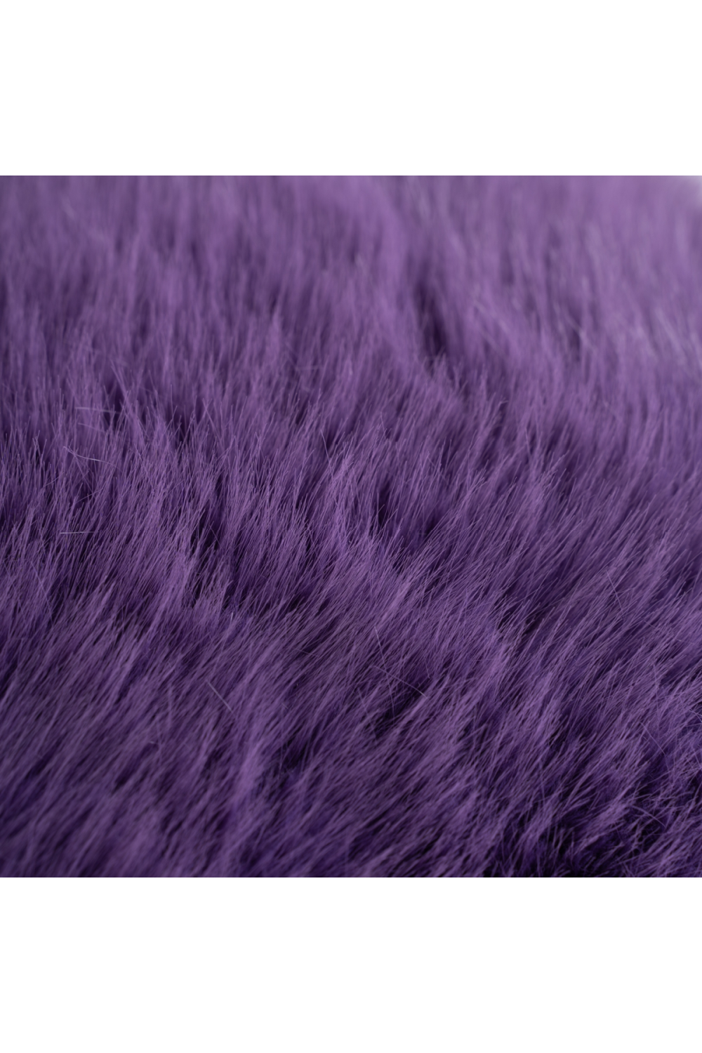   Purple Furry Cushion | Oroa.com