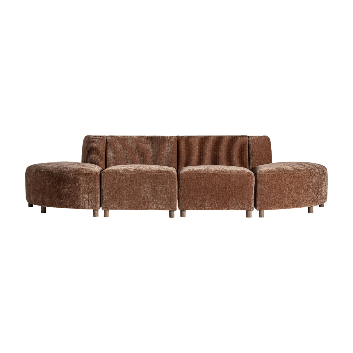   Brown Modular Sofa | Oroa.com