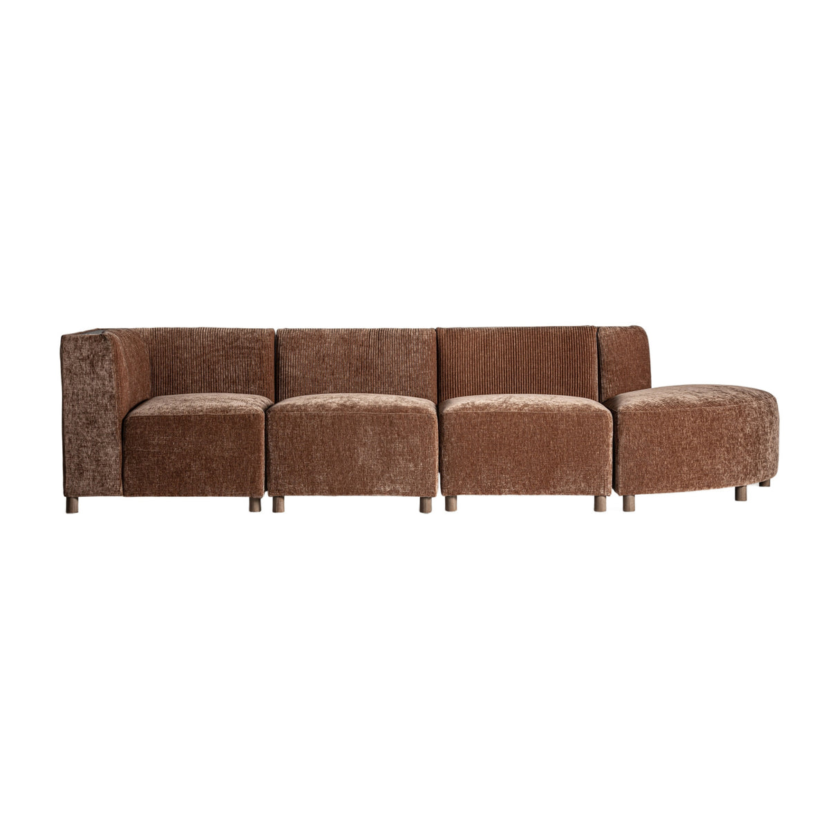   Brown Modular Sofa | Oroa.com