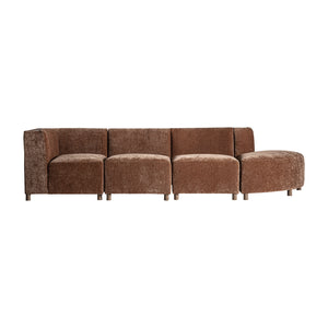   Brown Modular Sofa | Oroa.com