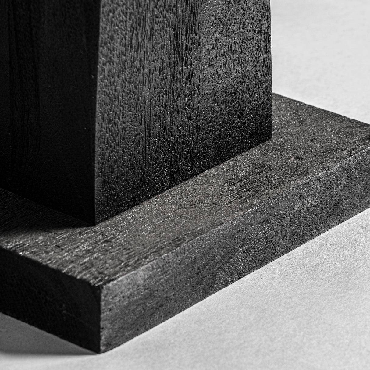   Modern European furniture - Black Mango Wood Table Lamp - www.oroa.com | Oroa.com